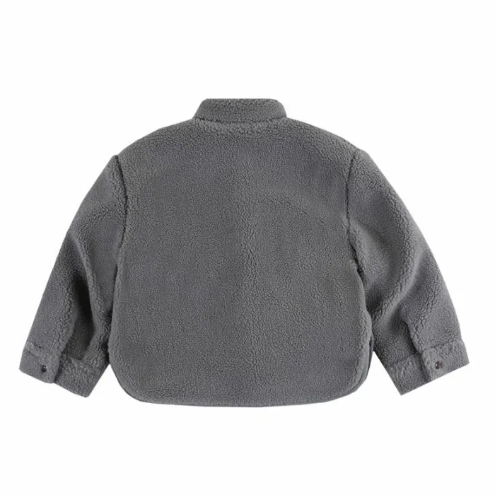 Donsje Amsterdam Shirts and Blouses Baby Thom Overshirt Lava Grey