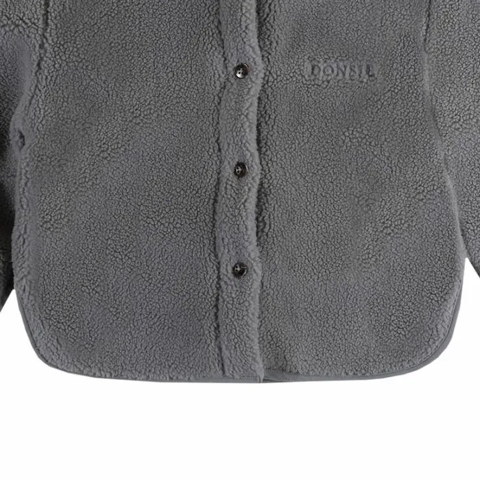 Donsje Amsterdam Shirts and Blouses Baby Thom Overshirt Lava Grey