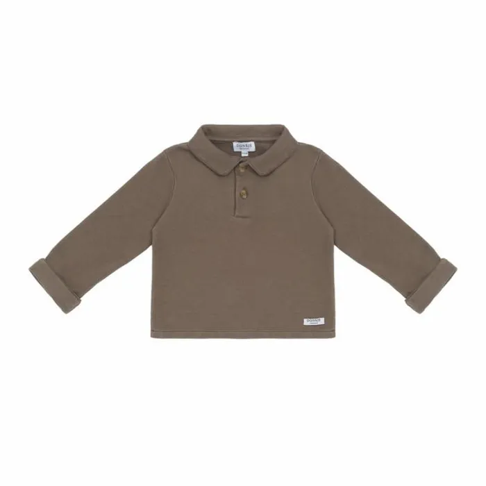 Donsje Amsterdam Shirts and Blouses Baby Tos Shirt Dusty Brown