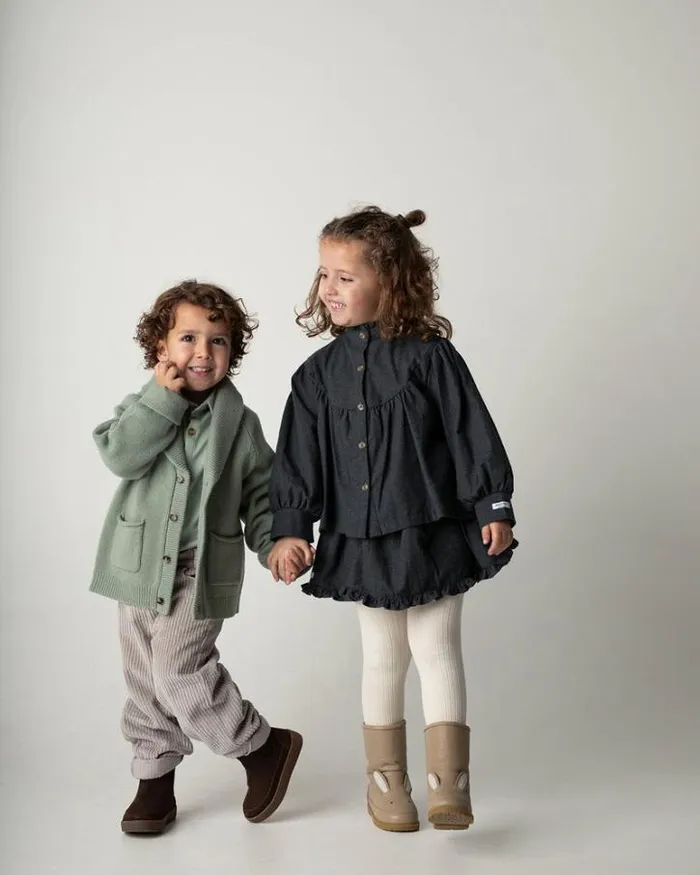 Donsje Amsterdam Shirts and Blouses Baby Touten Shirt Frosted Green Donsje Amsterdam Shirts and Blouses Baby Touten Shirt Frosted Green