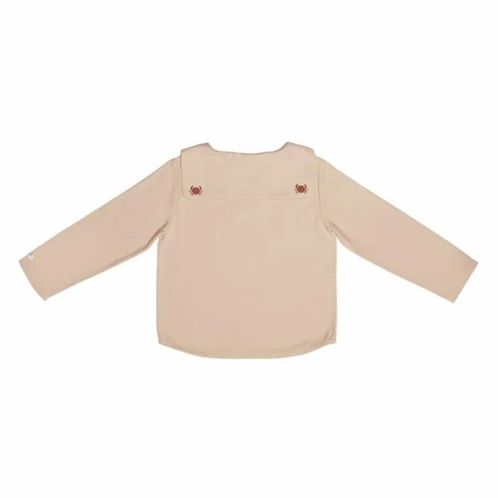Donsje Amsterdam Shirts and Blouses Boys Lias Shirt Warm Sand