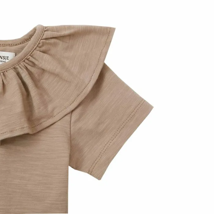 Donsje Amsterdam Shirts and Blouses Girls Addie Top Light Brown