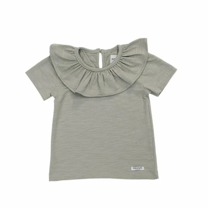 Donsje Amsterdam Shirts and Blouses Girls Adeline Shirt Sage