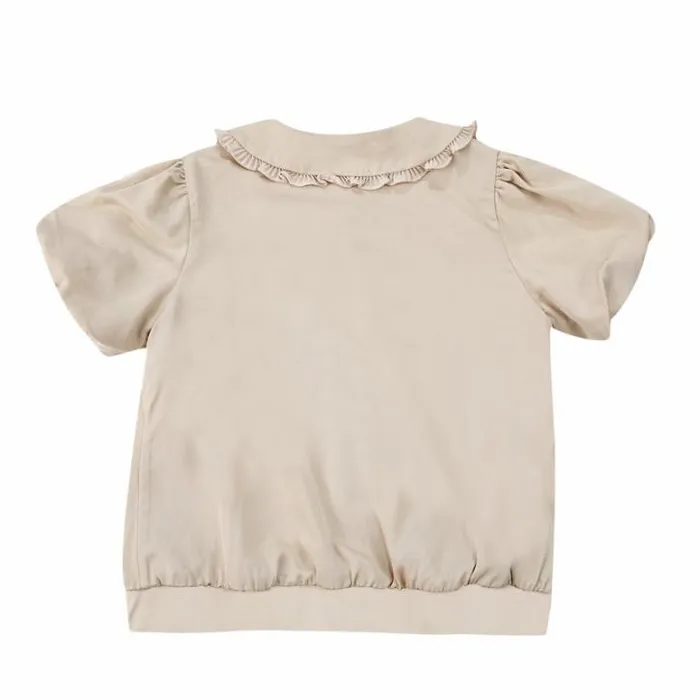 Donsje Amsterdam Shirts and Blouses Girls Licia Blouse Soft Sand