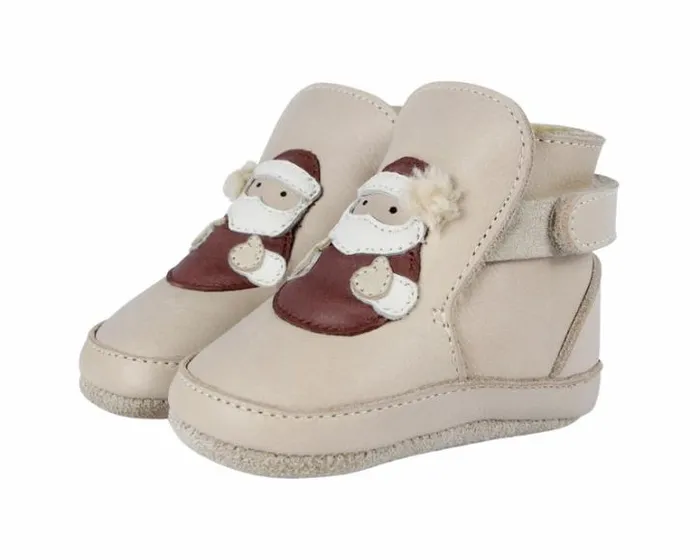 Donsje Amsterdam Shoes Baby Aggas Booties Ivory Classic Leather