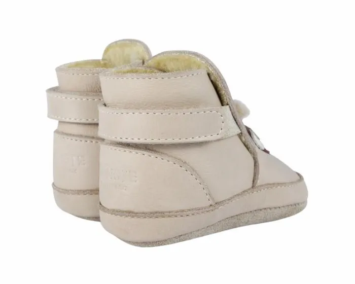 Donsje Amsterdam Shoes Baby Aggas Booties Ivory Classic Leather