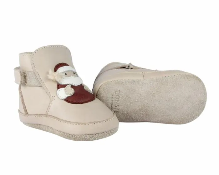 Donsje Amsterdam Shoes Baby Aggas Booties Ivory Classic Leather