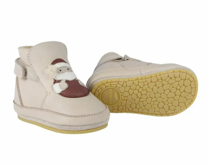 Donsje Amsterdam Shoes Baby Aggas Booties Ivory Classic Leather