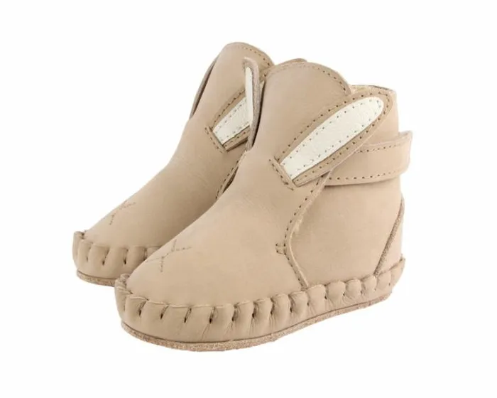 Donsje Amsterdam Shoes Baby Kapi Classic Booties Taupe Nubuck