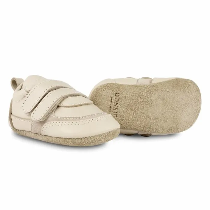 Donsje Amsterdam Shoes Baby Merijn Sneakers Cream Leather
