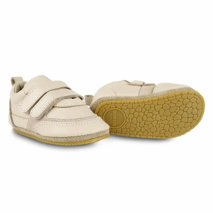 Donsje Amsterdam Shoes Baby Merijn Sneakers Cream Leather