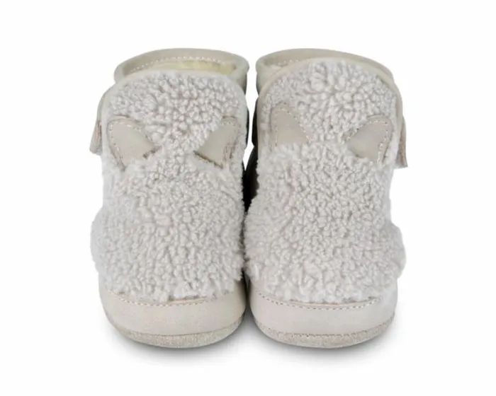 Donsje Amsterdam Shoes Baby Richy Lavender Curly Faux Fur