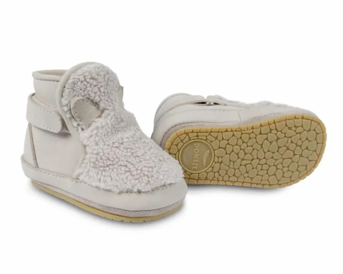 Donsje Amsterdam Shoes Baby Richy Lavender Curly Faux Fur
