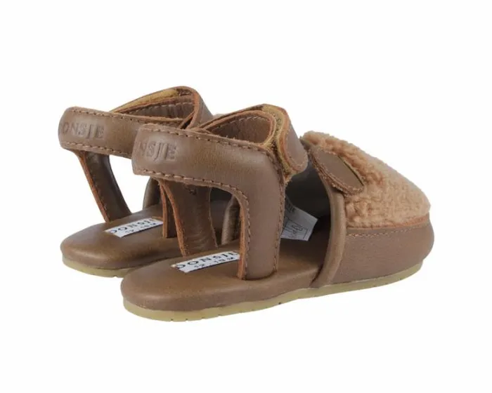 Donsje Amsterdam Shoes Baby Romi Sandals Cognac Classic Leather