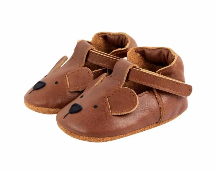 Donsje Amsterdam Shoes Baby Spark Classic Shoes Cognac Classic Leather
