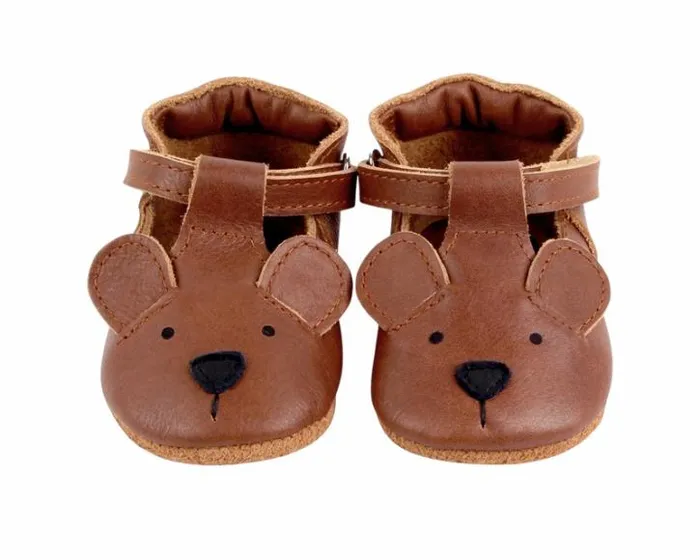 Donsje Amsterdam Shoes Baby Spark Classic Shoes Cognac Classic Leather
