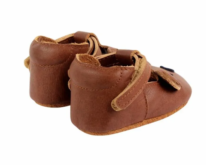Donsje Amsterdam Shoes Baby Spark Classic Shoes Cognac Classic Leather