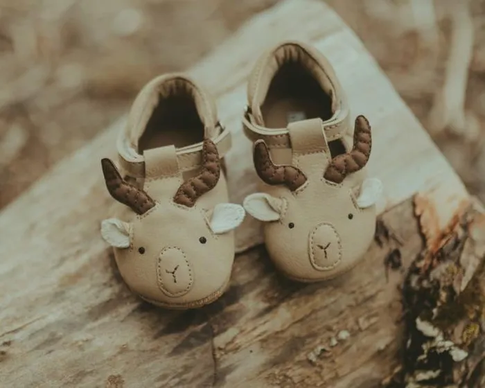 Donsje Amsterdam Shoes Baby Spark Exclusive Shoes Taupe Nubuck