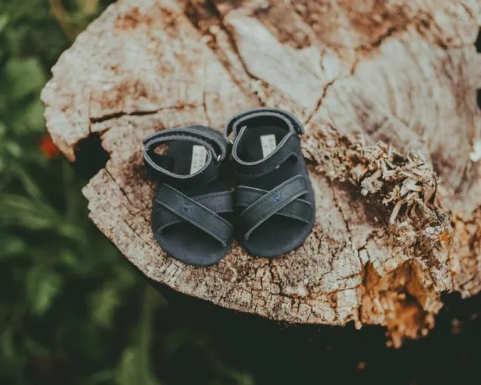 Donsje Amsterdam Shoes Baby Tobi Sandals Navy Nubuck