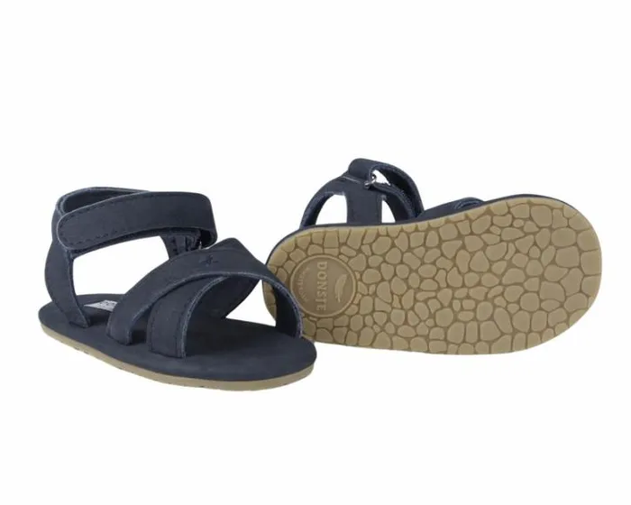 Donsje Amsterdam Shoes Baby Tobi Sandals Navy Nubuck