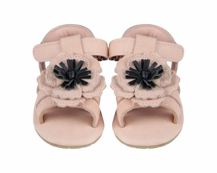 Donsje Amsterdam Shoes Baby Tuti Fields Sandals Coral Nubuck