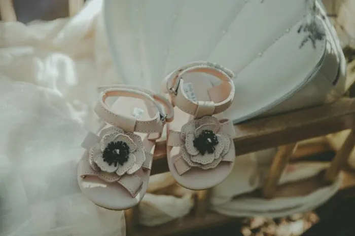 Donsje Amsterdam Shoes Baby Tuti Fields Sandals Coral Nubuck