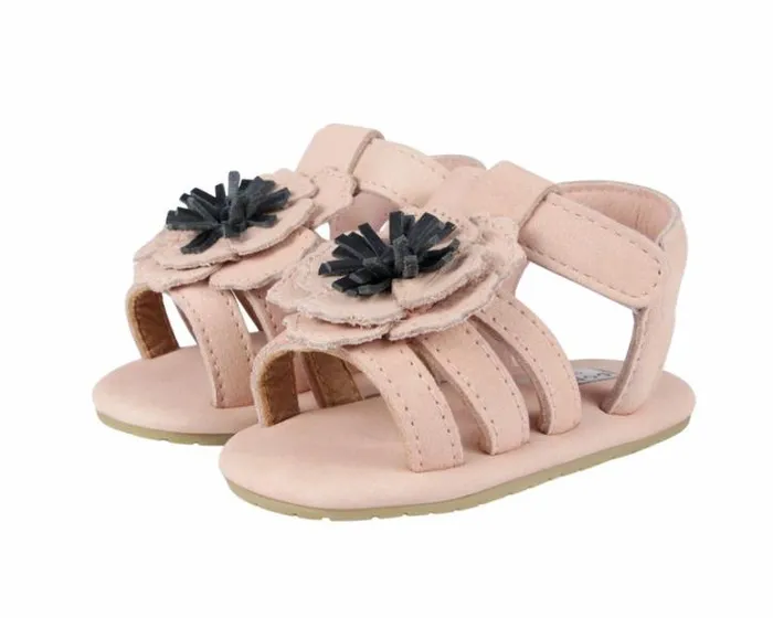 Donsje Amsterdam Shoes Baby Tuti Fields Sandals Coral Nubuck