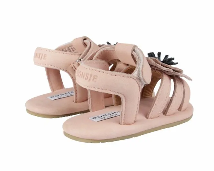 Donsje Amsterdam Shoes Baby Tuti Fields Sandals Coral Nubuck