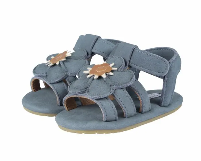 Donsje Amsterdam Shoes Baby Tuti Fields Sandals Petrol Nubuck