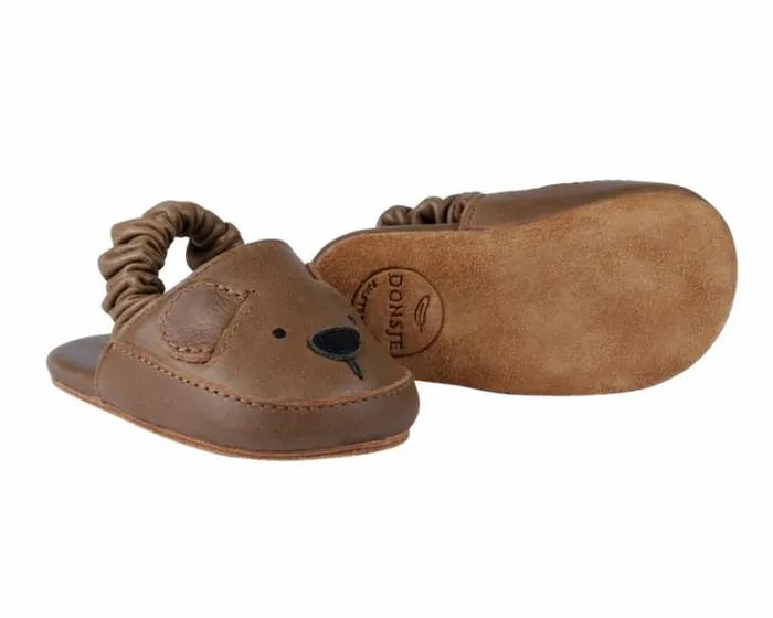 Donsje Amsterdam Shoes Baby Vallie Sandals Cognac Classic Leather