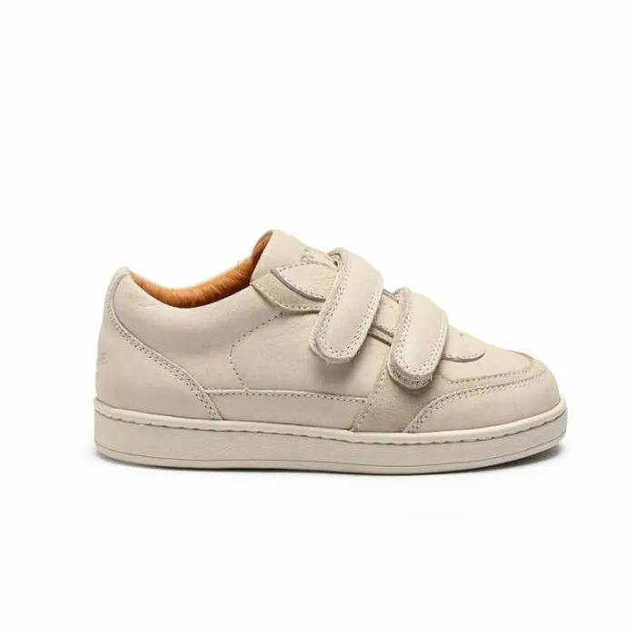 Donsje Amsterdam Sneakers Boys Meyo Sneakers Cream Leather