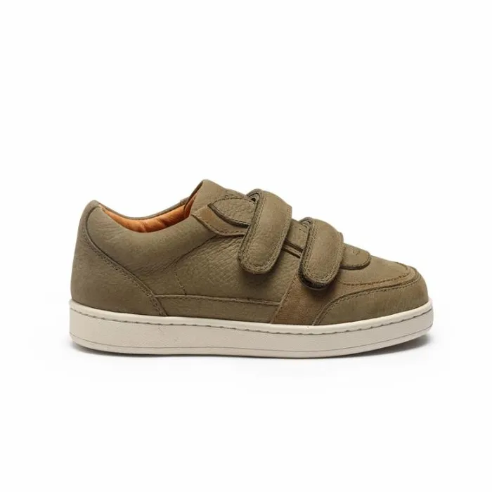 Donsje Amsterdam Sneakers Boys Meyo Sneakers Sage Betting Leather