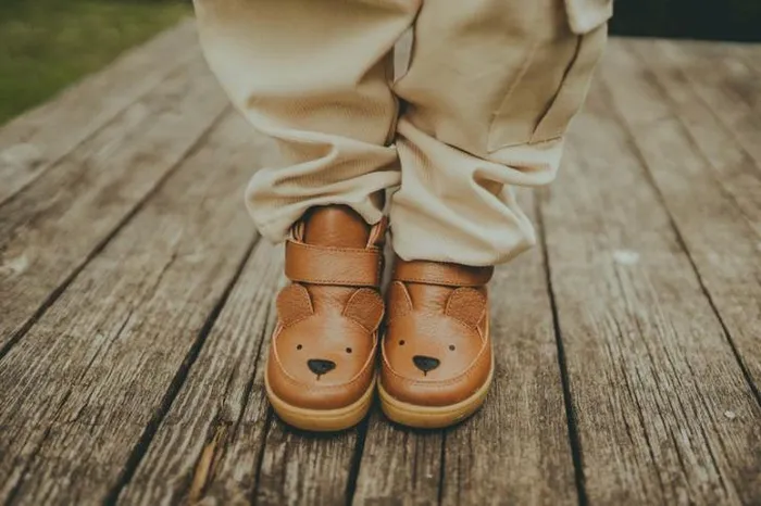 Donsje Amsterdam Sneakers Boys Qika Sneakers Cognac Leather