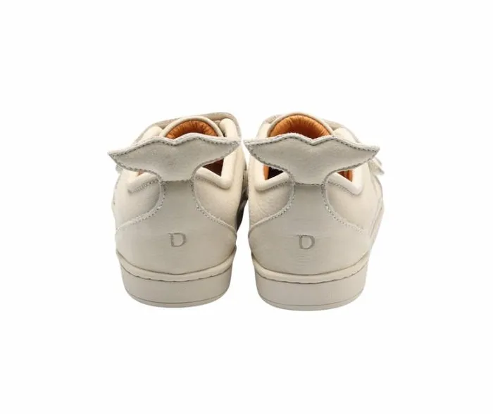 Donsje Amsterdam Sneakers Boys Rian Sneakers Cream Betting Leather
