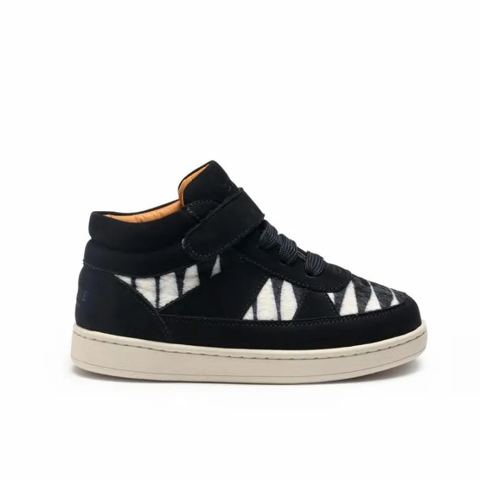 Donsje Amsterdam Sneakers Girls Iggie Sneakers Navy Nubuck