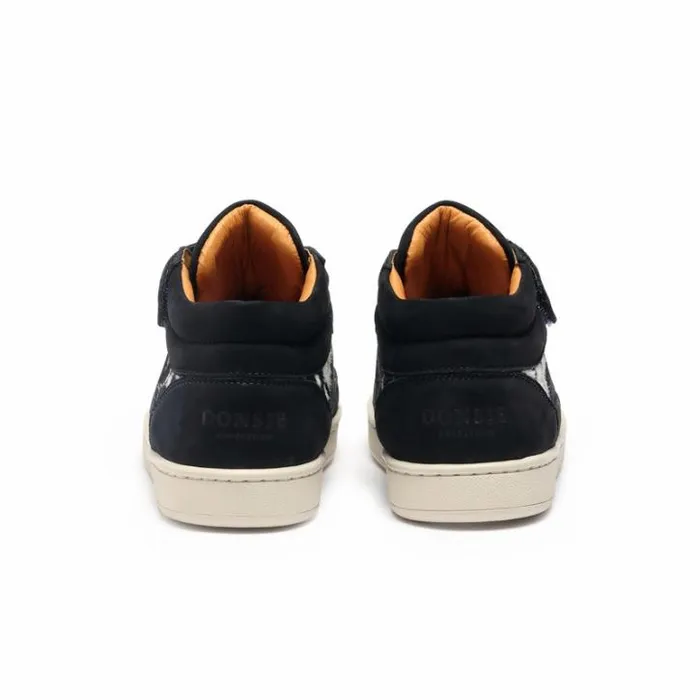 Donsje Amsterdam Sneakers Girls Iggie Sneakers Navy Nubuck