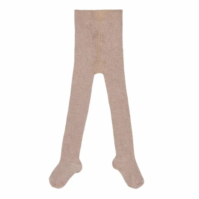 Donsje Amsterdam Socks and Tights Girls Aly Tights Hazelnut Melange