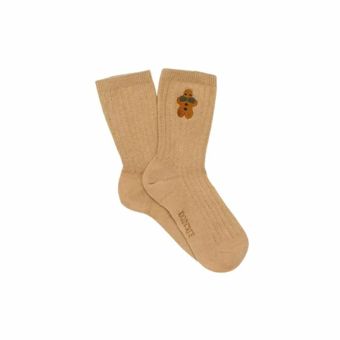 Donsje Amsterdam Socks and Tights Girls Lala Socks Biscuit