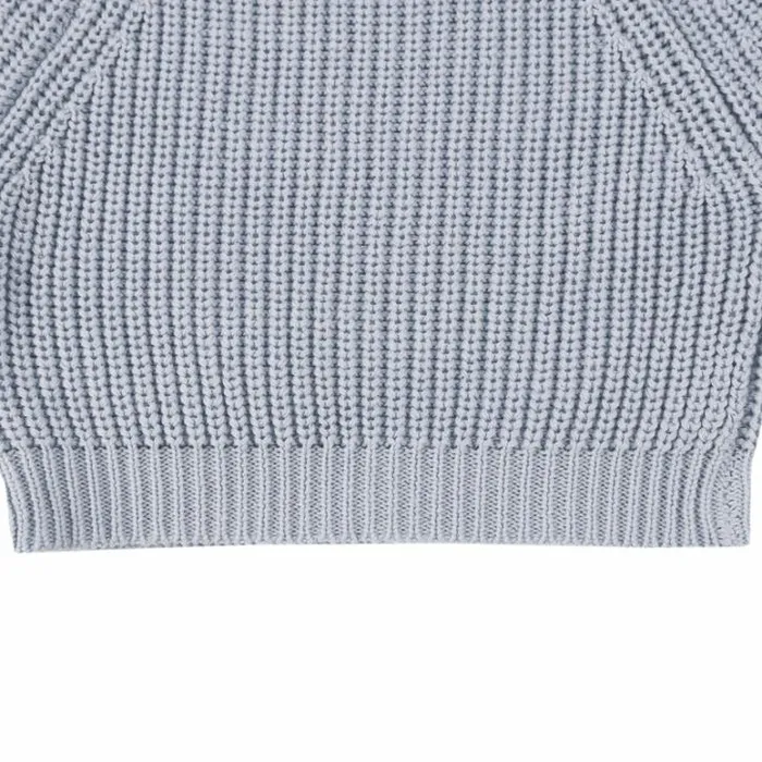 Donsje Amsterdam Sweaters and Cardigans Baby Jade Sweater Foggy Blue Donsje Amsterdam Sweaters and Cardigans Baby Jade Sweater Foggy Blue