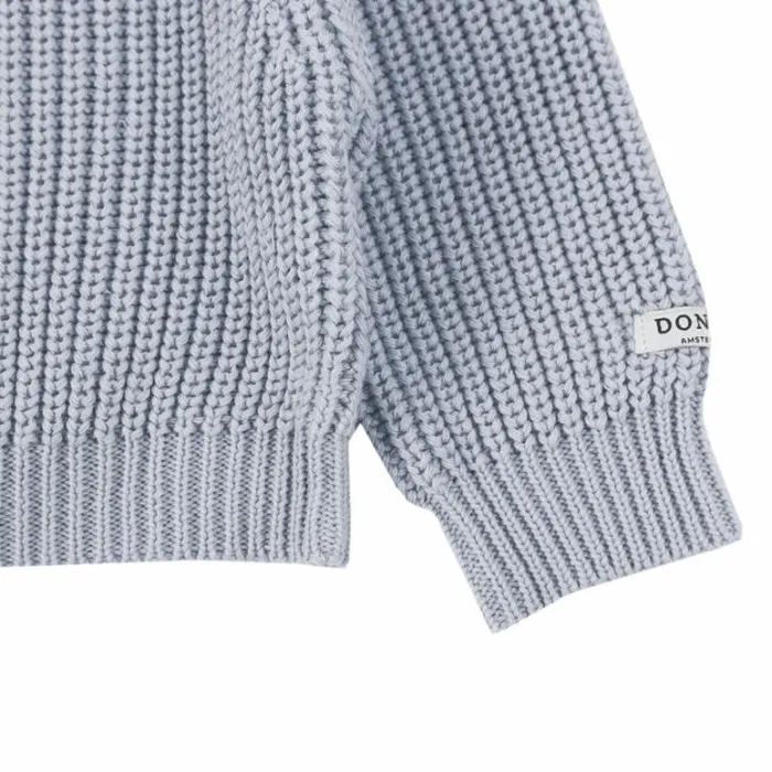 Donsje Amsterdam Sweaters and Cardigans Baby Jade Sweater Foggy Blue Donsje Amsterdam Sweaters and Cardigans Baby Jade Sweater Foggy Blue