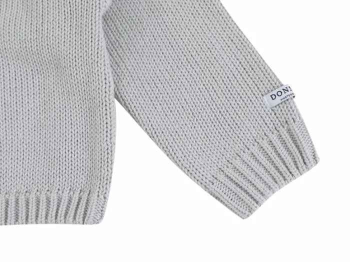 Donsje Amsterdam Sweaters and Cardigans Baby Lesley Cardigan Silvery Sage