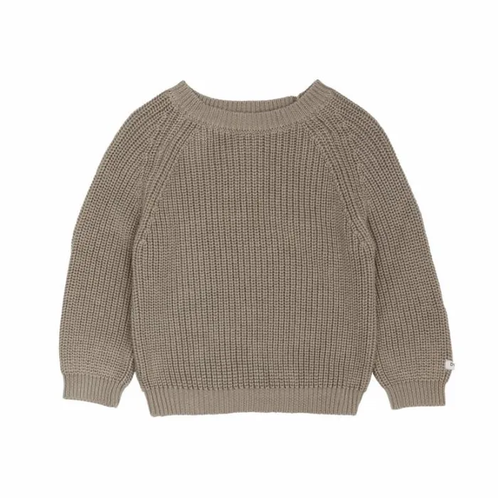 Donsje Amsterdam Sweaters and Cardigans Baby Qade Sweater Light Sage