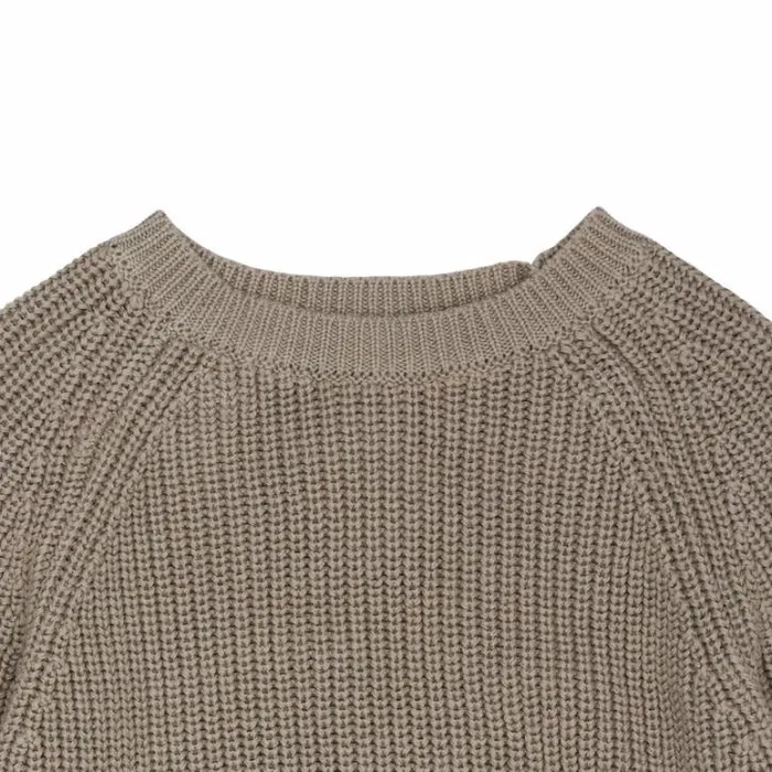 Donsje Amsterdam Sweaters and Cardigans Baby Qade Sweater Light Sage