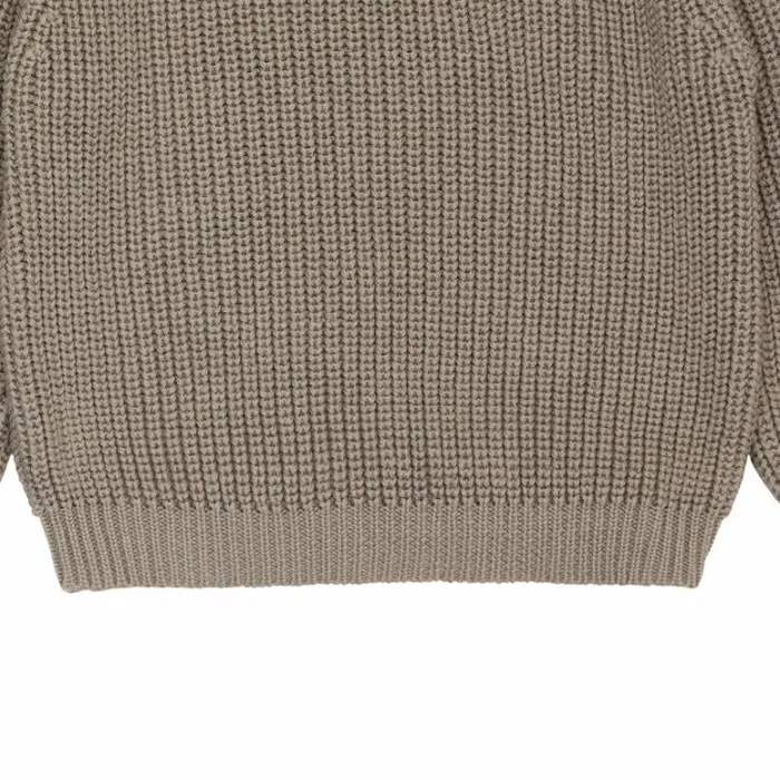 Donsje Amsterdam Sweaters and Cardigans Baby Qade Sweater Light Sage