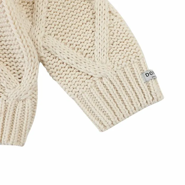 Donsje Amsterdam Sweaters and Cardigans Baby Vavida Cardigan Lily White
