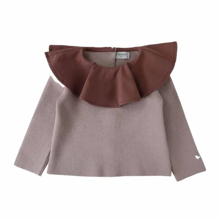 Donsje Amsterdam Sweaters and Cardigans Baby Wiwu Sweater Soft Lavender