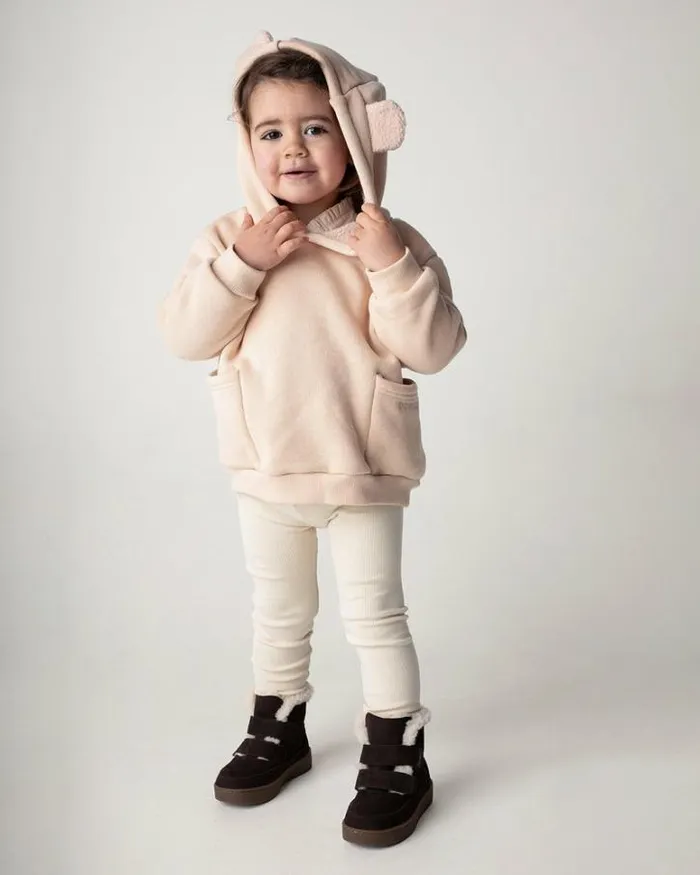 Donsje Amsterdam Sweaters and Cardigans Girls Aiklo Sweater Light Coral