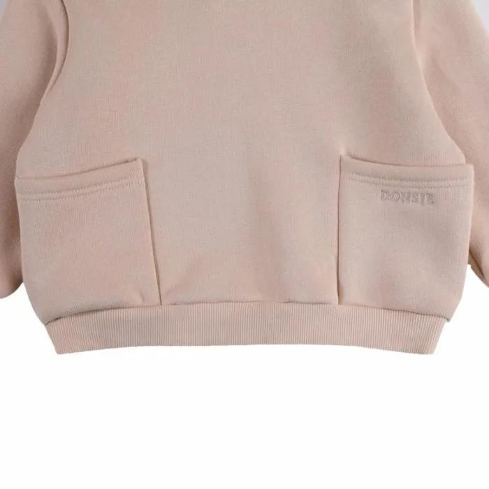 Donsje Amsterdam Sweaters and Cardigans Girls Aiklo Sweater Light Coral
