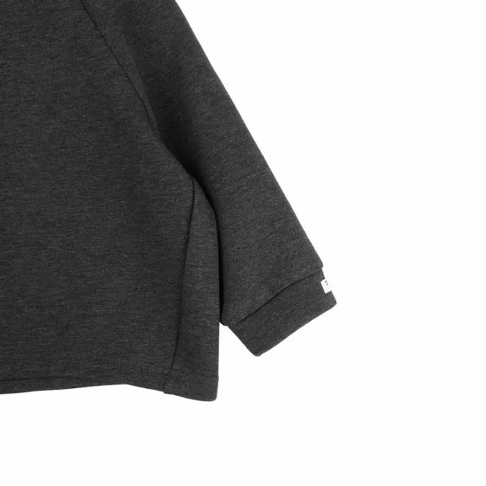 Donsje Amsterdam Sweaters and Cardigans Girls Issi Sweater Dark Grey Melange