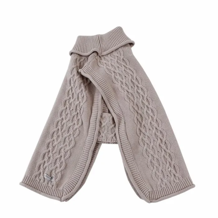 Donsje Amsterdam Sweaters and Cardigans Girls Karin Vest Soft Sand